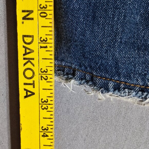 Signature by Levi Strauss jeans men's size W44/L32 denim blue colour bootcut - Picture 14 of 15